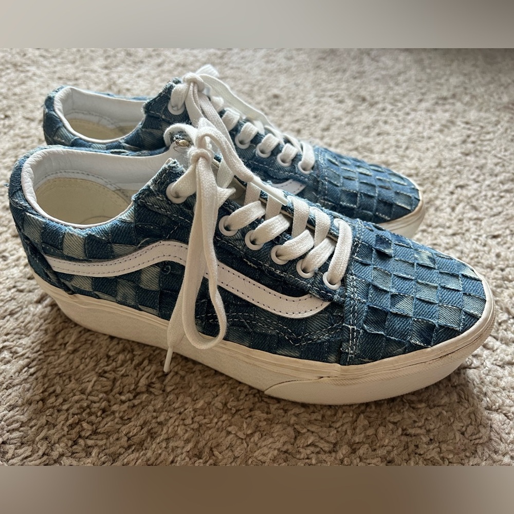 Vans Woven Old Skool Stackform Shoes